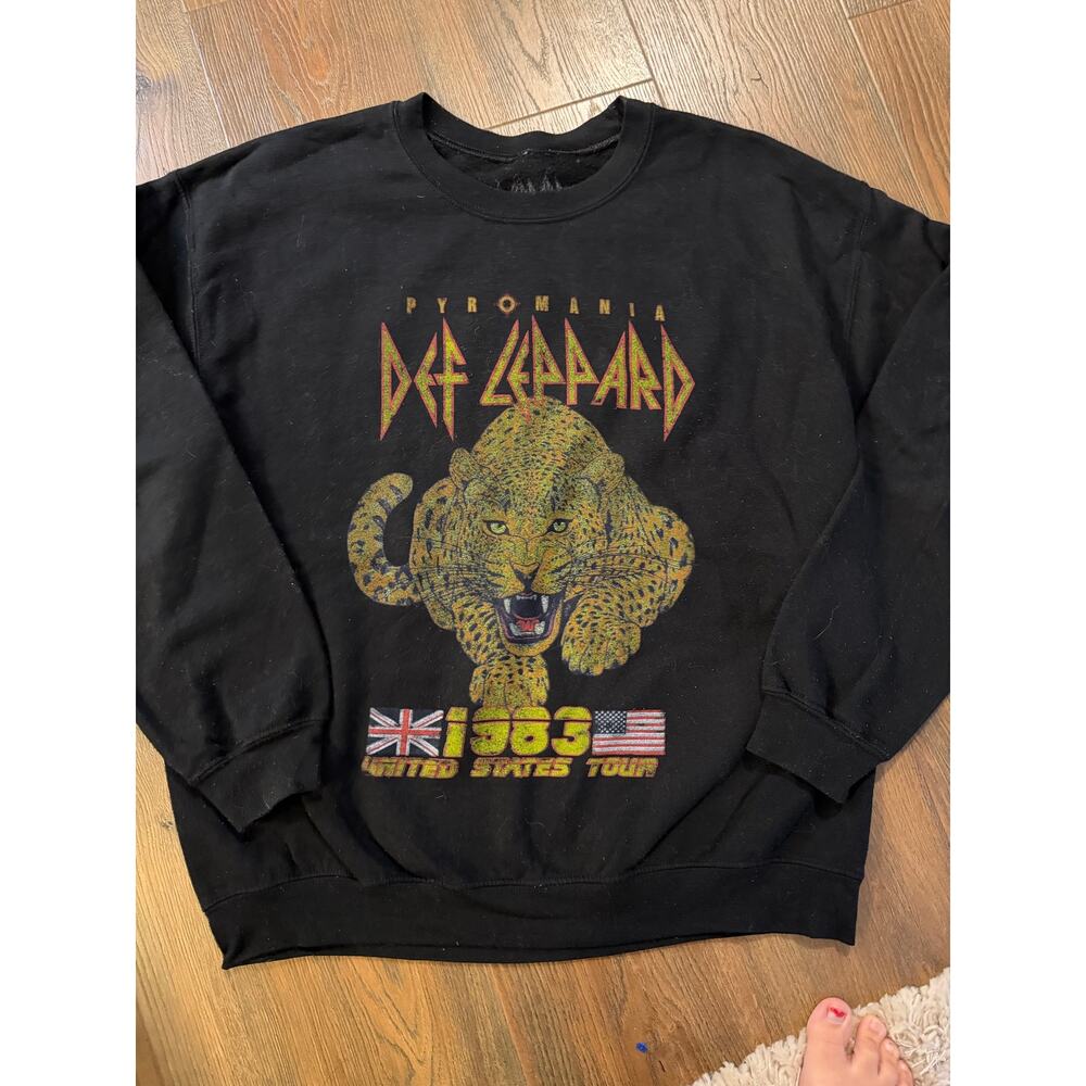 Def Leopard Pyromania Crewneck Sweatshirt